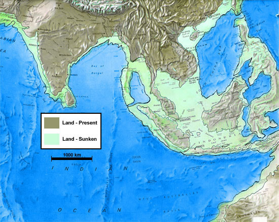 Sundaland Map